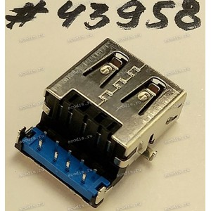 Разъём USB3.0 CON 9P -3.5CH REV SUNK (Asus p/n: 12013-00082300) ALLTOP C190K8-10909-L