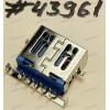 Разъём USB3.0 CON 9P 1.85H SUNK R/A (Asus p/n: 12013-00210000) BYD 12103629-00