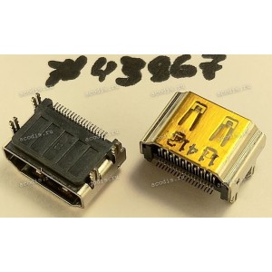 Разъём HDMI CON 19P 0.5mm REV SMT (Asus p/n: 12G24110196Q)