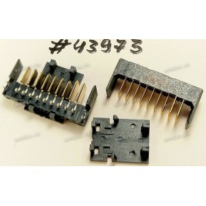 Разъём BATT CON 9P 2.0MM M R/A DIP (Asus p/n: 12G200010932)