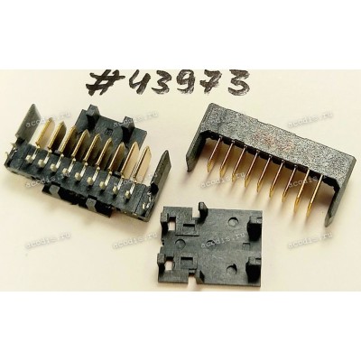 Разъём BATT CON 9P 2.0MM M R/A DIP (Asus p/n: 12G200010932)