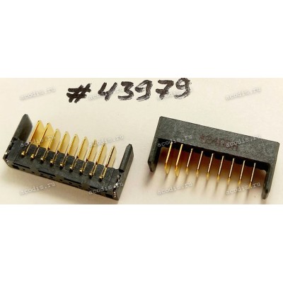 Разъём BATT CON 9P 2.0MM M R/A DIP (Asus p/n: 12G20001094R)