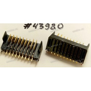 Разъём BATT CON 9P 9.57H M R/A DIP (Asus p/n: 12G20001094H)