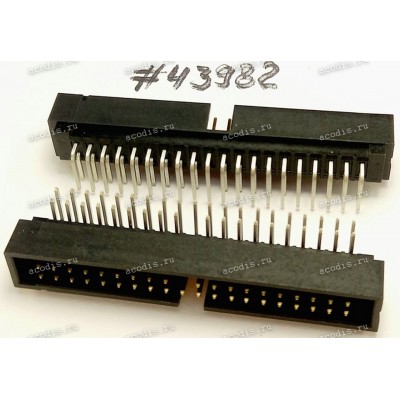 Разъём IDC IDC-40MR 2.54mm 2X20P R/A,K20 (Asus p/n: 12G07110040U) PINREX 511-80-40GB01