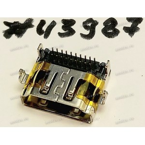 Разъём HDMI CON 19P 0.5MM 1.6CH SUNK (Asus p/n: 12022-00041800) SINGATRON 2HE1664-010111F