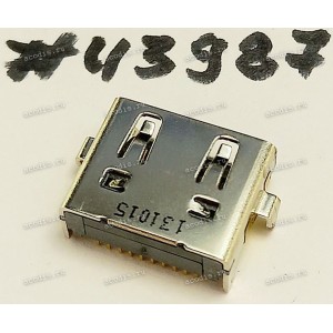 Разъём HDMI CON 19P 0.5MM 1.6CH SUNK (Asus p/n: 12022-00041800) SINGATRON 2HE1664-010111F