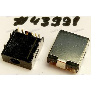 Разъём Audio JACK 6P ,R/A,DIP (Asus p/n: 12014-00141700)