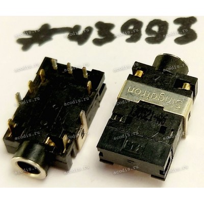Разъём Audio JACK 8P SPDIF R/A DIP (Asus p/n: 12G14000108V) = Asus F9E, F9DC
