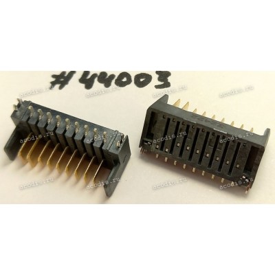 Разъём BATT CON 9P 2.0MM M,R/A,9.7H (Asus p/n: 12020-00021100)