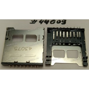 Разъём SD SOCKET 11P,2.5MM,SMT (Asus p/n: 12023-00070300)