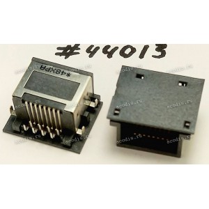Разъём LAN JACK RJ45 8P R/A DIP (Asus p/n: 12014-00031200)