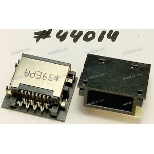 Разъём LAN JACK 8P8C RA G/F STD DIP (Asus p/n: 12014-00036200)