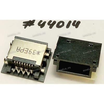 Разъём LAN JACK 8P8C RA G/F STD DIP (Asus p/n: 12014-00036200)