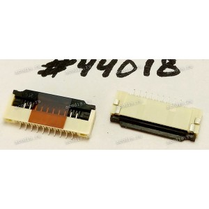 Разъём FFC FPC 10P,1MM,R/A,SMT (Asus p/n: 12018-00010000)