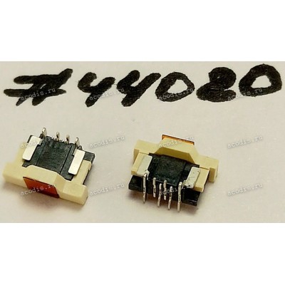 Разъём FFC FPC 4P 0.5MM S/T 5.1H SMT (Asus p/n: 12018-00081000)