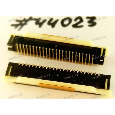 Разъём FFC FPC 24P 1.0MM,S/T,SMT (Asus p/n: 12018-00300100)