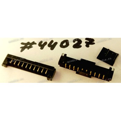 Разъём WtoB CON 10P 1.5MM,R/A,SMT (Asus p/n: 12017-00190000)