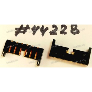 Разъём WtoB CON 6P,2.0MM,R/A,SMT (Asus p/n: 12017-00220000) TARNG YU TU2013WNR-06S-GO-NL-A