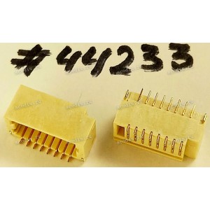 Разъём WtoB CON 16P,1.0MM,R/A,SMT (Asus p/n: 12017-00580000) ENTERY 3753K-F16N-00L