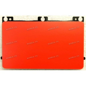 TouchPad Module Asus X412UA-8R, X412UA, X412FL, X412DA, X412FA (p/n 90NB0KP4-R90010, 04060-01480000, 201815-22110F Rev.A, 13N1-7BA0G01, 13NB0KP0AP0101, 90NB0L94-R90010, 13NB0KP0M03X11) (WO/FP) TOUCHPAD MODULE with holder with corall (red) cover
