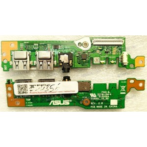 USB & Audio & CardReader Board Asus VivoBook X509DL X509DA (p/n 90NB0P40-R10010, 90NB0P50-R10011, X409DL_IO_BD REV:2.0) IO_BD.