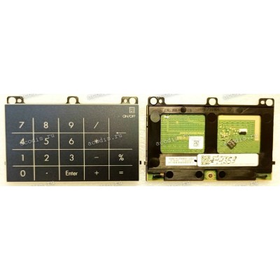 TouchPad Module Asus E210MA-1B (p/n 90NB0R41-R90010, 04060-01850000, 201919-27110D Rev.A, DZC 4SBKZTHJN00) NUMBERPAD MOD with holder with black cover
