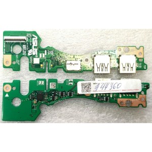 USB & CardReader Board Asus VivoBook 14 X421UAY X421UA (p/n 90NB0TM0-R10020, X421UA_IO_BD R2.0) IO_BD.