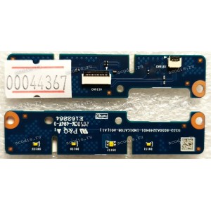 LED board Asus ROG Strix SCAR 15 G533QR (p/n: 90NR05K0-R10010, G533-6050A3249401-INDICATOR-AO1(A1)) INDICATOR BD