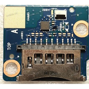 CardReader Board Asus ZenBook Flip 15 UX564EH (p/n 90NB0SC0-R12000, UX564EH_SD_IO_BOARD R2.0) (W/SD) IO_BD. Совместимые модели: Asus ZenBook Flip 15 Q528 (Q528EH); Q538 (Q538EI); Серия UX564 (UX564EH, UX564EI)