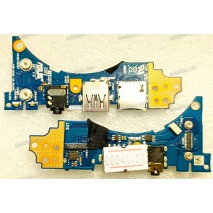 USB & Audio & CardReader Board Asus ZenBook 13 UX334FLC (p/n 90NB0MW0-R10030, UX334FL_IO REV.2.0) IO_BD.