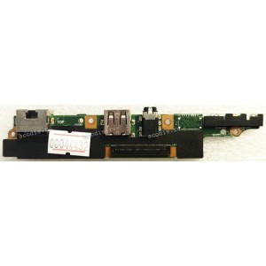 USB & LAN & Audio Board Asus B1400CEPEY, ExpertBoook B1 B1400CEAE, ExpertBoook B1 B1400CEPE (p/n 90NX0430-R10012, 90NX0430-R10014) IO_BD/ (WO/CR)