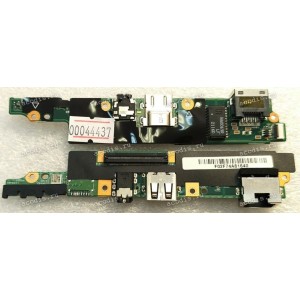 USB & LAN & Audio Board Asus L1400CDAY ExpertBoook L1 L1400CDA (p/n 90NX03W0-R10020) IO_BD/ (WO/SD)