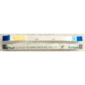 FFC шлейф 8 pin прямой, шаг 0.5 mm, длина 70.5 mm Asus UX434IQ (p/n 14010-00718200) TP FFC 8P 0.5MM L70.5 / XINYA/X19AA1-8452-HP