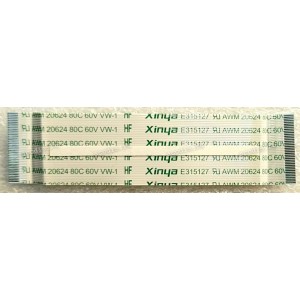 FFC шлейф 40 pin прямой, шаг 0.5 mm, длина 83.5 mm Asus X409BA (p/n 14010-00671700) IO FFC 40P 0.5MM L83.5 / XINYA/X19AA1-8525-HP