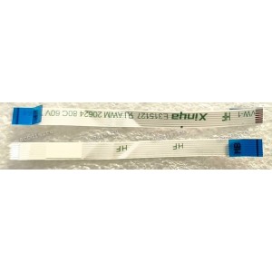 FFC шлейф 8 pin обратный, шаг 0.5 mm, длина 64 mm Asus X521FL (p/n 14010-00713800) FP FFC 8P 0.5MM,L64 / XINYA/X19AA1-7645-HF