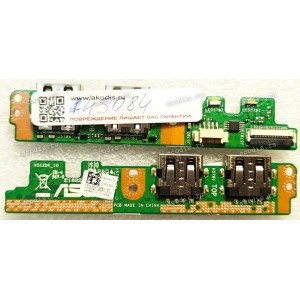 USB board Asus VivoBook 17 X712DA, X712DK, X712DAP (p/n 90NB0PJ0-R10010, 90NB0PI0-R10020, X512DK_IO) IO_BD./AS