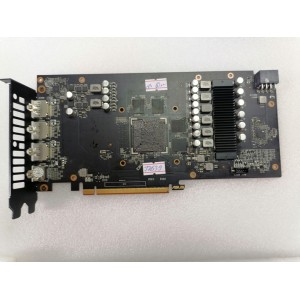 Video BAD - донор Asus Radeon DUAL-RX5500XT-O8G-EVO (60YV0DV1-VG0B00,  R-R-MSQ-D332P2, D332P2 R1.01X, 08003-13521X00) uP9505P, 4C10B, 4 чипа 4C06B, 6 чипов BLN0 AOZ5311NQI, 5G6030, IR 35217, 4 чипа Micron D9WZX MT61K512M32KPA-14 КЗ нет память 60 ом