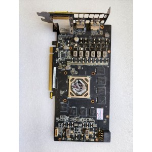 Video BAD - донор Asus Radeon STRIX-R9380-DC2-4GD5-GAMING (STRIX-R9380-4GD5-2DIS 513952-00082 YV08D3-A01) C766PI2 REV. 1.01X 08003-05981*00 MSIP-REM-MSQ-C766PI2, AMD T4T675.00 215-0877000, 8 чипов Skhynix H5GC4H24AJR T2C 529A