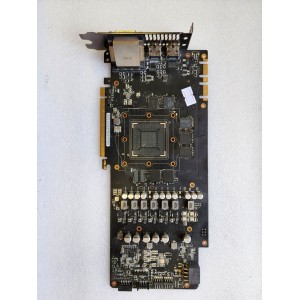 Video BAD - донор Asus GeForce DUAL-GTX1070-8G (GTX1070 901403-07705 YV09N2-A18 ZC9049) CG411P REV. 1.00 08003-07581X00 MSIP-REM-MSQ-CG411P, 2 чипа Samsung 746 K4G80325FB-HC25 5 чипов Micron D9TCB