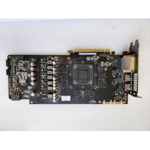 Video BAD - донор Asus GeForce DUAL-GTX1070-8G (GTX1070 918589-41673 YV09N2-A08 ZC9051) CG411P REV. 1.00 08003-07580X00 MSIP-REM-MSQ-CG411P, nVidia GK104-425-A2, 8 чипов Samsung 640 K4G80325FB-HC25