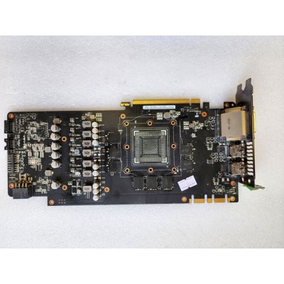 Video BAD - донор Asus GeForce DUAL-GTX1070-8G (GTX1070 114960-01842 YV09N0-A2B ZC9061) CG411P REV. 1.00 08003-07581X00 MSIP-REM-MSQ-CG411P, 8 чипов Micron 7SA47 D9TCB 