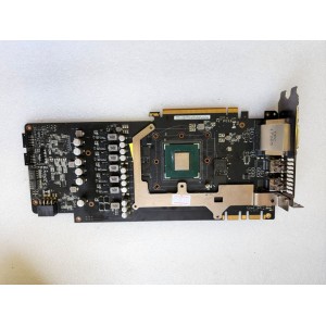 Video BAD - донор Asus GeForce DUAL-GTX1070-8G (GTX1070 064708-70819 YV09N2-A18 ZC9049) CG411P REV. 1.00 08003-07581X00 MSIP-REM-MSQ-CG411P, nVidia GP104-200-A1, 8 чипов Micron 6XA47 D9TCB 