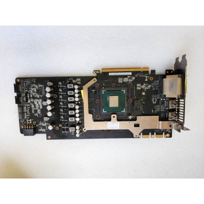 Video BAD - донор Asus GeForce DUAL-GTX1070-8G (GTX1070 064708-70819 YV09N2-A18 ZC9049) CG411P REV. 1.00 08003-07581X00 MSIP-REM-MSQ-CG411P, nVidia GP104-200-A1, 8 чипов Micron 6XA47 D9TCB 