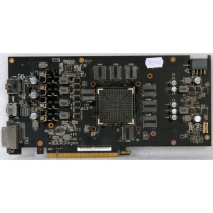 Video BAD - донор Asus Radeon EX-RX570-O4G (EX-RX570-O4GD5-DIS 135628-04127 YV0AI0-A11), D009PI REV. 1.00 08003-08730X00, MSIP-REM-MSQ-D009PI