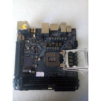 MB BAD - донор Asus STRIX Z270I GAMING REV. 1.02 (023758-00211-MB0SD0-A04 0704) MSIP-REM-MSQ-STRIXZ270IG снят мост, шатаются конденсаторы