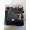 MB BAD - донор Asus STRIX Z270I GAMING REV. 1.02 ( 026570-00626-MB0SD0-A04 0704) MSIP-RMM-MSQ-STRIXZ270IG снят мост, шатаются конденсаторы