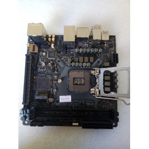 MB BAD - донор Asus STRIX Z270I GAMING REV. 1.02 ( 026570-00626-MB0SD0-A04 0704) MSIP-RMM-MSQ-STRIXZ270IG снят мост, шатаются конденсаторы