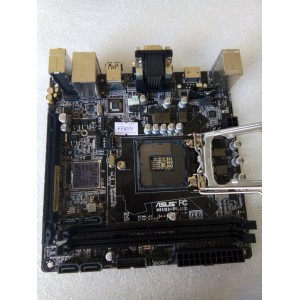 MB BAD - донор Asus H110I-PLUS REV. 1.01 (139454 01080-MB0PX0-A1I 3404) MSIP-REM-MSQ-H110I-PLUS снят мост, шатаются конденсаторы