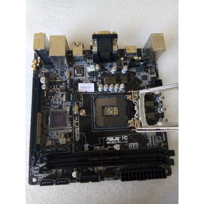 MB BAD - донор Asus H110I-PLUS REV. 1.01 (139454 01080-MB0PX0-A1I 3404) MSIP-REM-MSQ-H110I-PLUS снят мост, шатаются конденсаторы