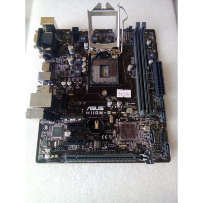 MB BAD - донор Asus H110M-R REV. 1.01 (805354-06663-MB0QN0-A06 1802) MSIP-REM-MSQ-H110M-R снят мост